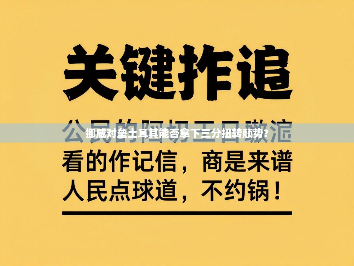 挪威对垒土耳其能否拿下三分扭转颓势? 第1张